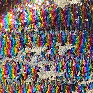 Rainbow Sequin Blanket